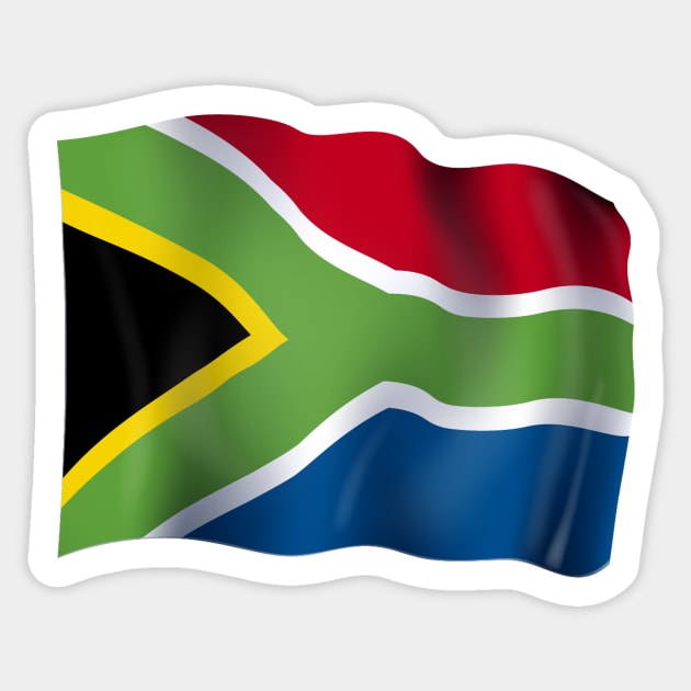 African Flag Sticker by Tribun Dash